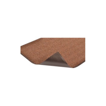 Superior Mfg Group, Notrax NoTrax Chevron Indoor Entrance Mat 5/16in Thick 3' x 5' Brown 105S0035BR